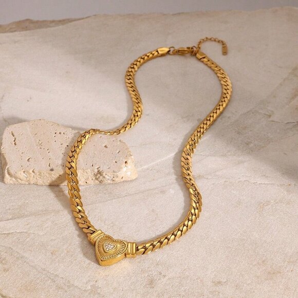 Golden Boho Women's Anti Tarnish Stainless Steel Rope Necklace - Picture 5 of 10